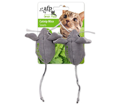 afp Katzenspielzeug Green Rush Catnip Mice