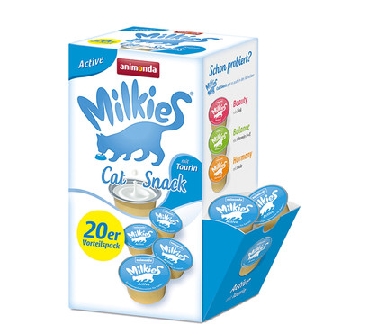 animonda Milkies® Katzensnack Active, 20 x 15 g