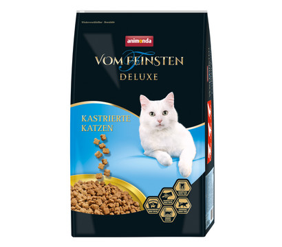 animonda VOM FEINSTEN Trockenfutter für Katzen Deluxe Kastriert, 10 kg