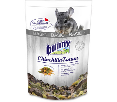 bunny® NATURE Chinchillafutter ChinchillaTraum BASIC