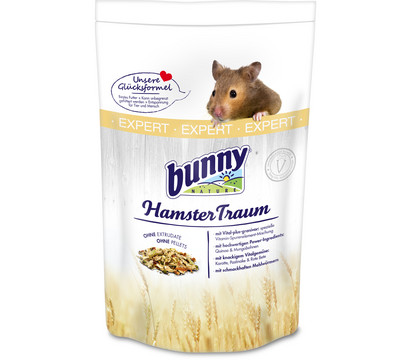 bunny® NATURE Hamsterfutter HamsterTraum EXPERT, 500 g