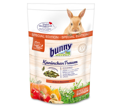 bunny® NATURE Kaninchenfutter KaninchenTraum SPECIAL EDITION, 1,5 kg