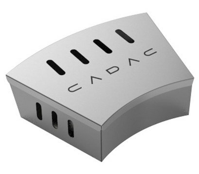 CADAC Mini Räucherbox, ca. B12,5/H3,5/T9,3 cm