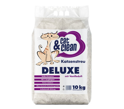 Cat & Clean Katzenstreu Deluxe mit Vanilleduft