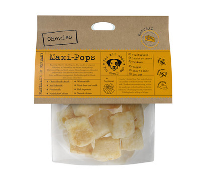 Chewies Hundesnack Käse Maxi-Pops, 70 g
