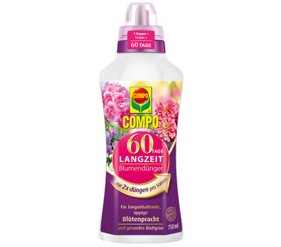 COMPO 60 Tage Langzeit-Blumendünger, 750 ml