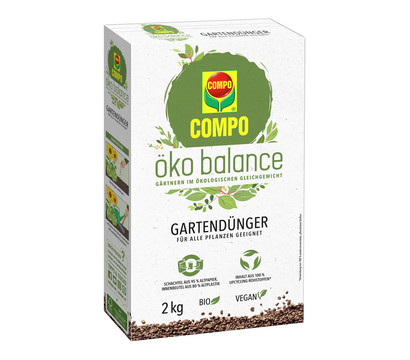 COMPO® öko balance Garten-Dünger, 2 kg
