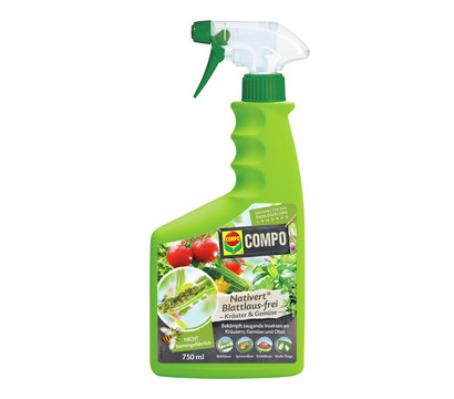 COMPO® Nativert® Kräuter & Gemüse Blattlaus-frei AF, 750 ml