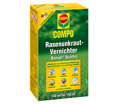 COMPO Rasenunkraut-Vernichter Banvel® Quattro