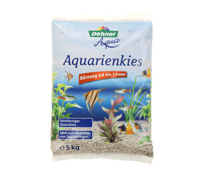 Dehner Aqua Aquarienkies, 0,8-1,6 mm