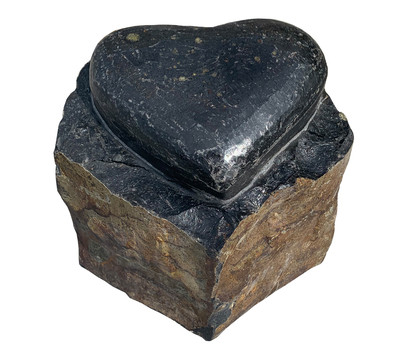 Dehner Basalt-Herz, ca. B22/H18/T22 cm
