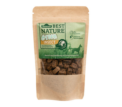 Dehner Best Nature Hundesnack Green Insect