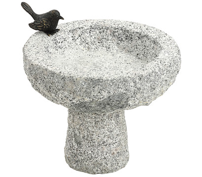 Dehner Granit-Vogeltränke, Ø30/H30 cm