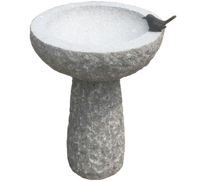 Dehner Granit-Vogeltränke Ø42/H57 cm