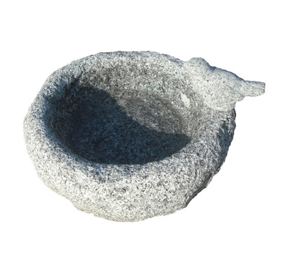 Dehner Granit-Vogeltränke, ca. Ø24/H15 cm