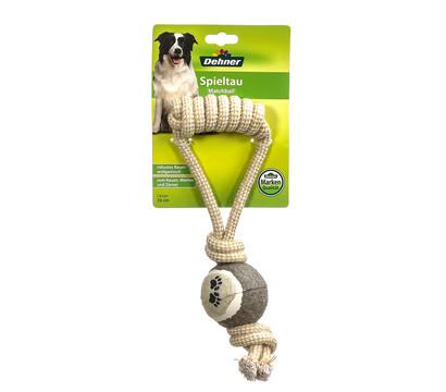 Dehner Hundespielzeug Spieltau Matchball, ca. L33 cm