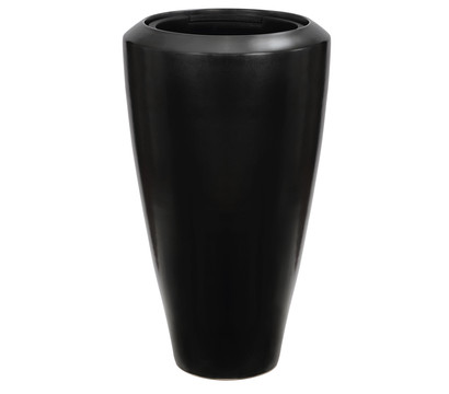 Dehner Keramik-Vase Lissabon mit LECHUZA® Bewässerungssystem, konisch