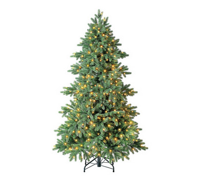 Dehner künstlicher LED-Weihnachtsbaum 'Lyra', 180 cm