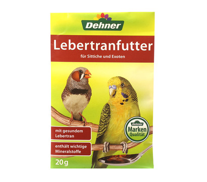 Dehner Lebertranfutter, 20 g