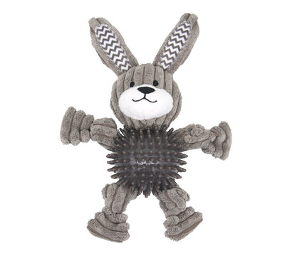 Dehner Lieblinge Hundespielzeug Grey Rabbit, grau, ca. B22/H18/T8 cm