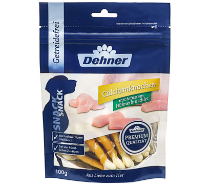 Dehner Premium Hundesnack Calciumknochen