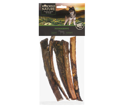 Dehner Wild Nature Hundesnack Pferderippe, 200 g