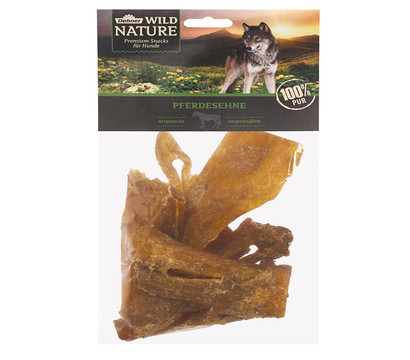 Dehner Wild Nature Hundesnack Pferdesehne, 200 g