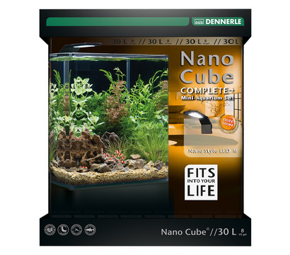 DENNERLE Mini-Aquarium Set Nano Cube® Complete+