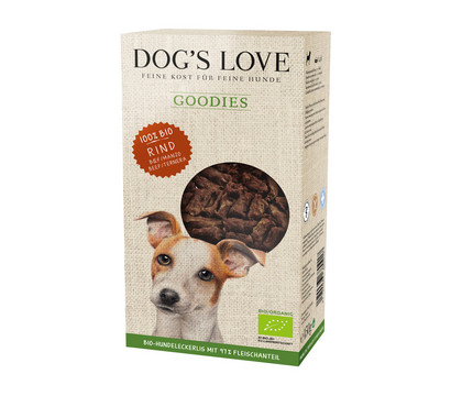 DOG'S LOVE Hundesnack Bio Goodies, 150g