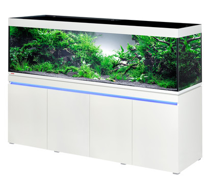 EHEIM Aquarium Kombination incpiria 630, weiß, 630 l, ca. B200/H144/T60 cm