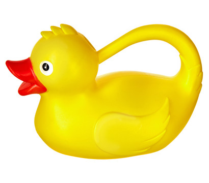 Esschert Kunststoff-Gießkanne Ente, gelb, 1,5 l