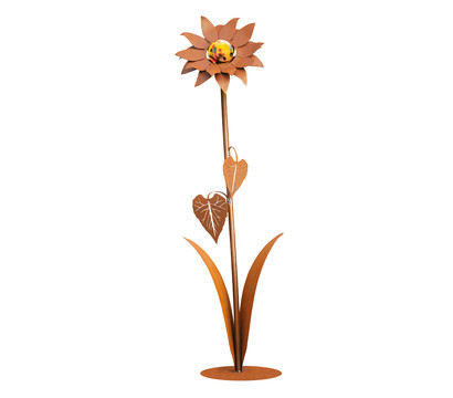 Ferrum Glas-Blume Sonnenblume, ca. H112 cm