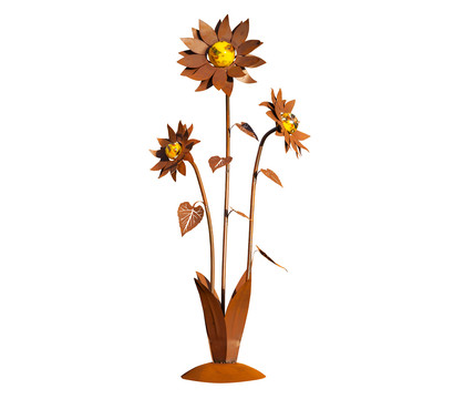 Ferrum Glas-Blume Sonnenblume, ca. H165 cm