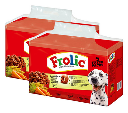 Frolic® Trockenfutter 100 % Complete & Balanced Rind