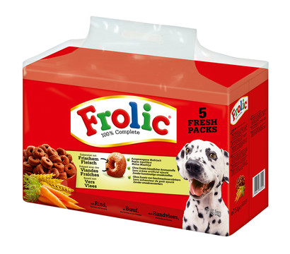 Frolic® Trockenfutter für Hunde 100 % Complete & Balanced, Rind