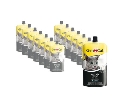 GimCat® Katzensnack Katzenmilch, 14 x 200 ml