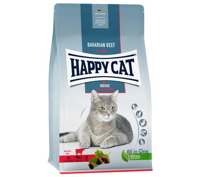 Happy Cat Trockenfutter für Katzen Indoor Adult