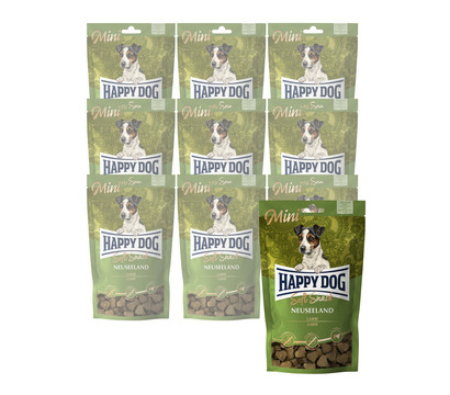 Happy Dog Hundesnack Soft Snack Mini Neuseeland, 10 x 100 g