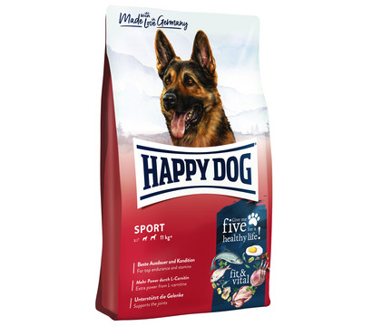 Happy Dog Trockenfutter für Hunde fit & vital Sport Adult