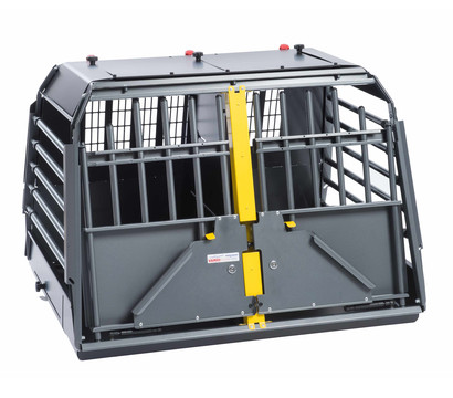 kleinmetall® Hundetransportbox VarioCage Doppelbox S, ca. B93/H59/T73-99 cm