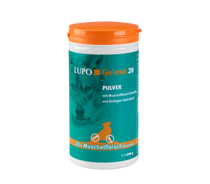LUPOSAN Ergänzungsfutter für Hunde LUPO Gelenk 20 Pulver