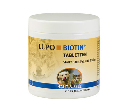 LUPOSAN Ergänzungsfutter für Katzen LUPO Biotin+ Tabletten