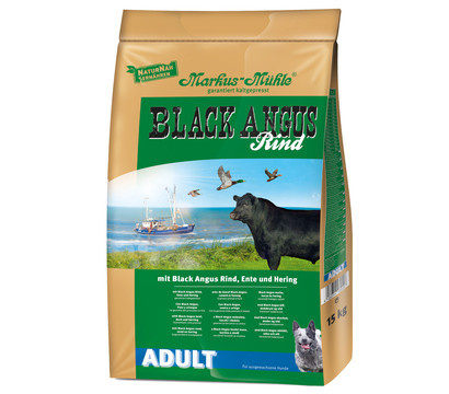 Markus-Mühle® Trockenfutter für Hunde Black Angus Adult