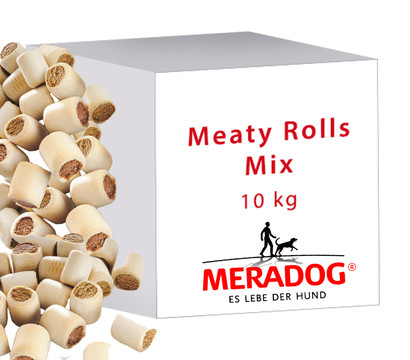 MERA® Hundesnack Meaty Rolls Mix, 10kg