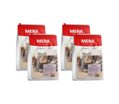 MERA® Trockenfutter für Katzen finest fit Senior 8+