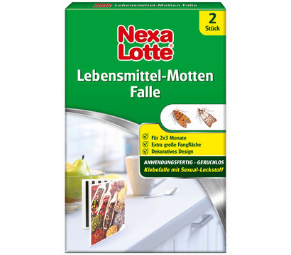 Nexa Lotte® Lebensmittel-Motten Falle, 2 Stk.