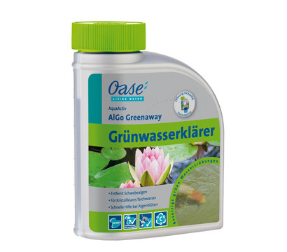 Oase Grünwasserklärer AquaActiv AlGo Greenaway, 500 ml