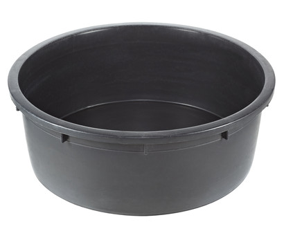 PE-Becken für den Außenbereich, 150 l, rund, schwarz