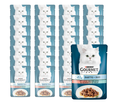 PURINA GOURMET™ Nassfutter für Katzen Perle Duetto, 26 x 85 g