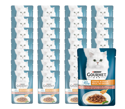 PURINA GOURMET™ Nassfutter für Katzen Perle Genuss in Sauce, 26 x 85 g